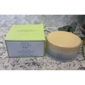 MARY KAY SATIN BODY White Tea And Citrus Whipped Shea Cream/Lotion‎ 4 OZ 091507